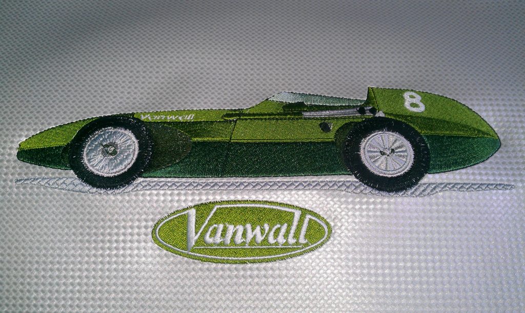 1958er Vanwall Formel 1 Rennwagen für Tony Brooks